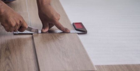 Wooden Tiles Vinyl Flooring