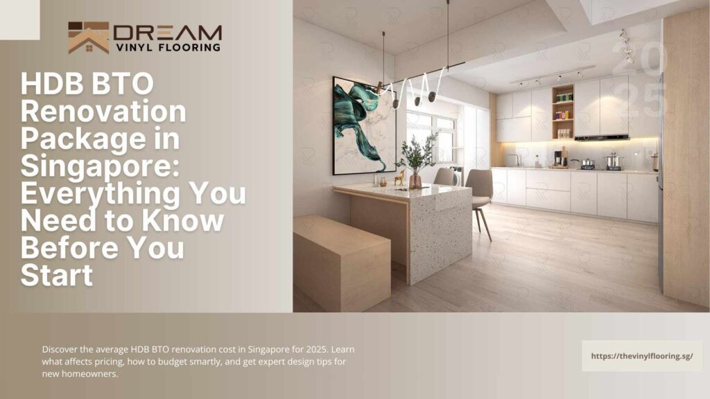 HDB BTO Renovation Package in Singapore Everything You Need to Know Before You Start